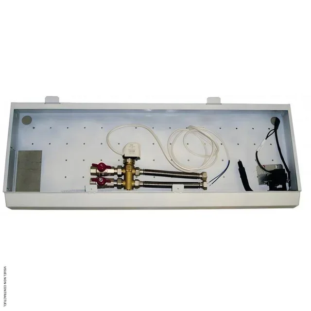 Caisson vanne 3 voies AXELAIR avec bac condensats - AquaVent VCM 23/43