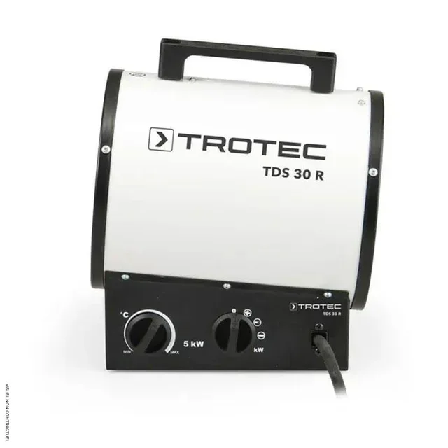 Electric Hot Air Gun 400V TDS 30 R Trotec for Workshop and Construction Site