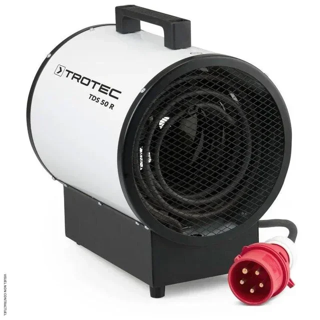 Canon à air chaud électrique 9kW TDS 50 R Trotec triphasé portable