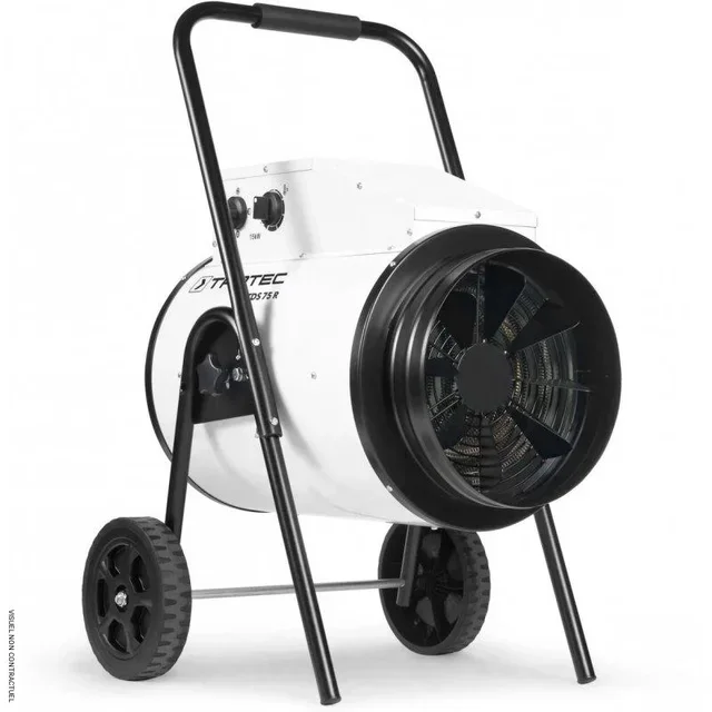 Canon à air chaud électrique TDS 75 R triphasé 15kW TROTEC