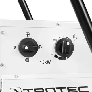 Canon à air chaud électrique TDS 75 R triphasé 15kW TROTEC