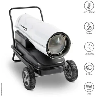 Generatore aria calda a gasolio TROTEC IDE 50 D 49kW professionale cantiere