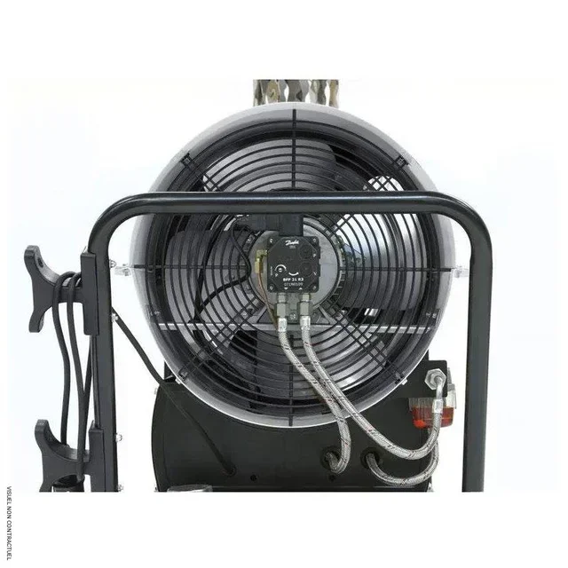 Trotec IDE 80 Oil-Fired Hot Air Cannon 80 kW on Trolley - Professional Mobile Heater