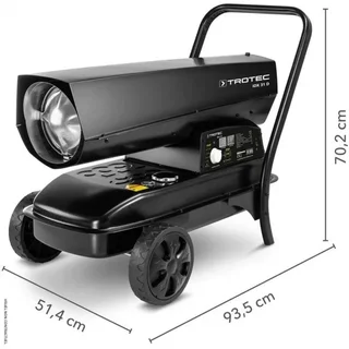 Trotec IDX 31 D 30kW Ölheizer - Professionelle mobile Heizkanone
