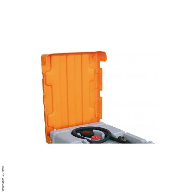 Capot orange CEMO pour station KS Easy Mobil 120/190