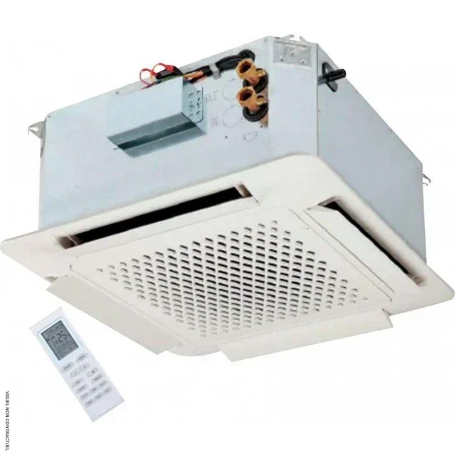 Cassette plafonnière à eau 13,87 kW télécommande IR AquaVent VCCIR084 AXELAIR