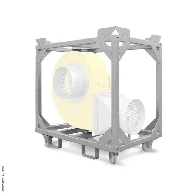 Châssis support ventilateur TFV 100 Trotec avec roulettes freinées