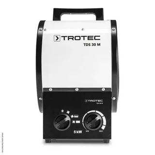 Aquecedor cerâmico axial Trotec TDS 30 M 5kW trifásico