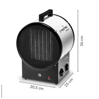 Aquecedor cerâmico axial Trotec TDS 30 M 5kW trifásico