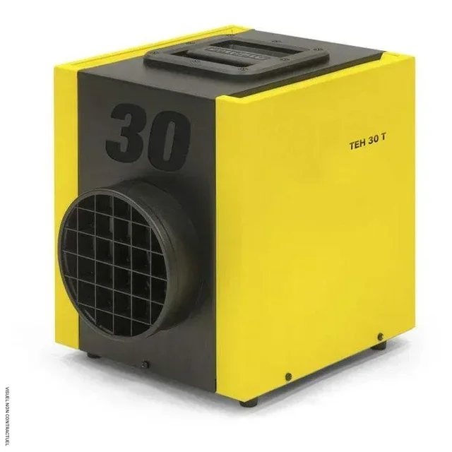 Chauffage électrique chantier 3kW TEH 30 T TROTEC monophasé professionnel mobile