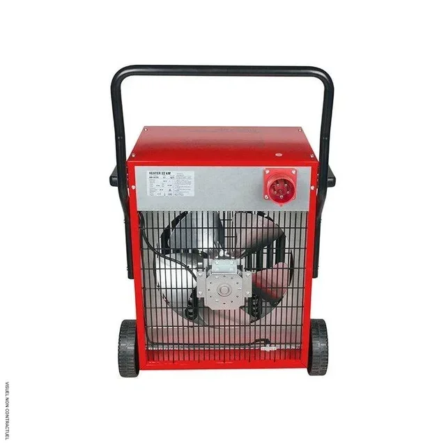 Aquecedor Elétrico Portátil 22 kW DANIA M22 com Rodas INELCO