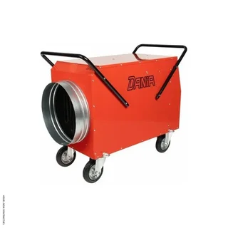 Mobile electric heater 30kW ductable DANIA VK 30 INELco on wheels