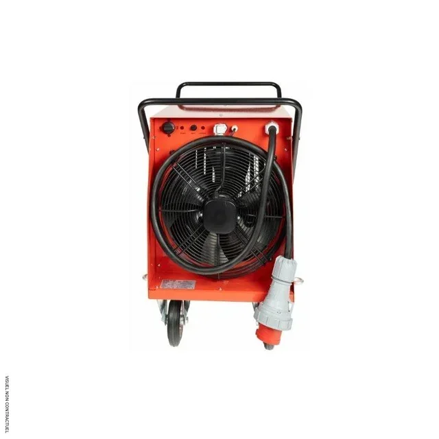 Chauffage électrique mobile 30kW gainable DANIA VK 30 INELco sur roues