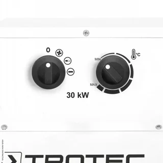 Chauffage électrique mobile 30kW TROTEC TDS 120 R triphasé sur roues