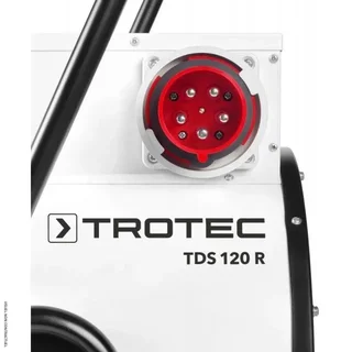 Chauffage électrique mobile 30kW TROTEC TDS 120 R triphasé sur roues