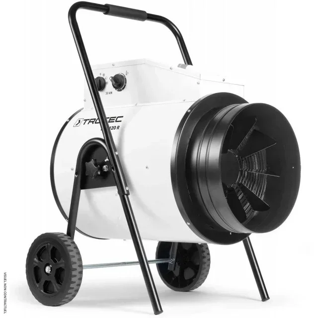 Chauffage électrique mobile 30kW TROTEC TDS 120 R triphasé sur roues
