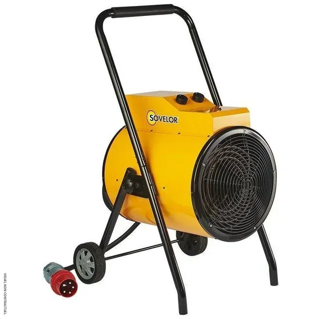 Chauffage électrique mobile C31 triphasé Sovelor 30kW atelier chantier