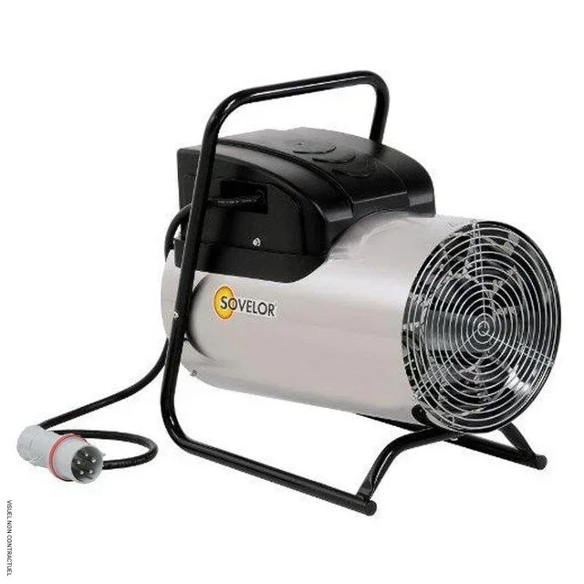Calentador eléctrico portátil Sovelor D10i acero inoxidable 380V