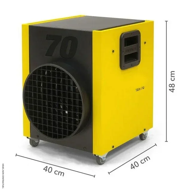 TEH 70 Trotec 15m Construction Site Three-Phase Electric Fan Heater