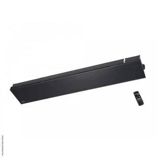 FRICO 3kW Black Infrared Outdoor Patio Heater Remote Control Vitroceramic Wall Mounted