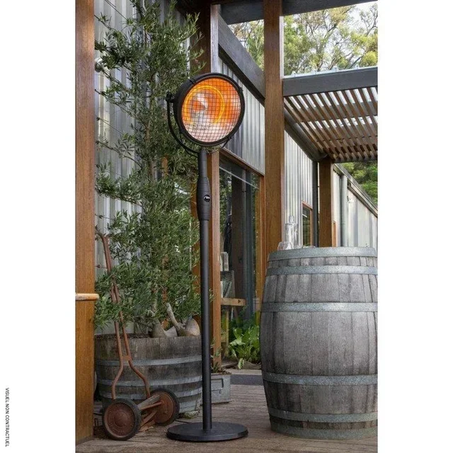 Calentador exterior infrarrojo RETRO 2500W cúpula giratoria VELTRON