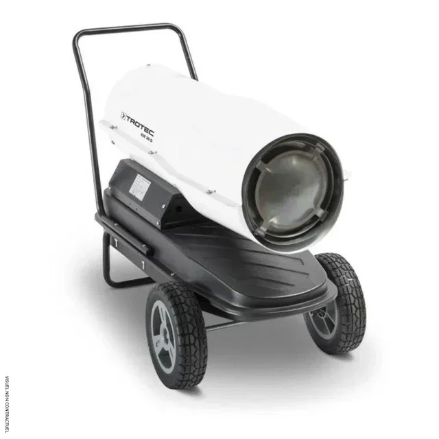 Riscaldatore a Gasolio Trotec IDE 30 D - Cannone Aria Calda 30kW Professionale su Ruote