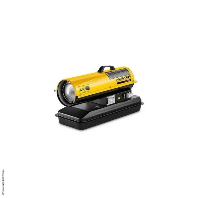 20kW Mobile Oil Heater MASTER B70P SOVELOR - Professional Hot Air Generator