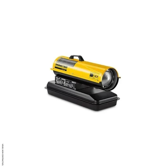 20kW Mobile Oil Heater MASTER B70P SOVELOR - Professional Hot Air Generator
