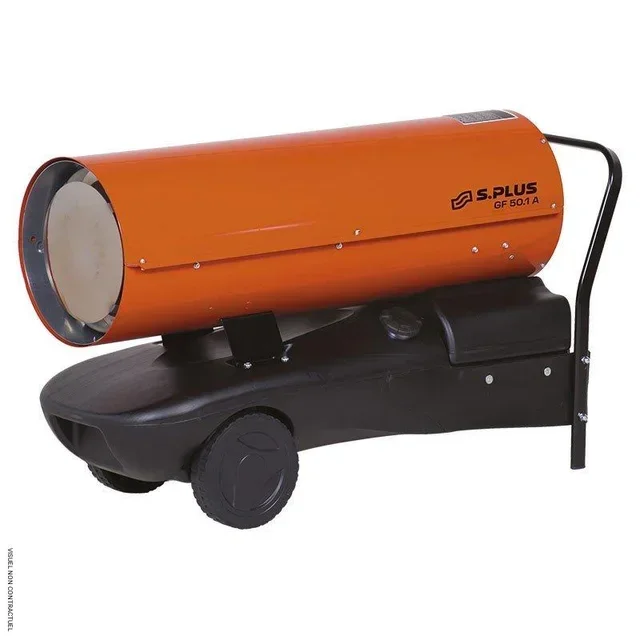 Mobile oil-fired heater 49 kW GF 50.1 A SPLUS without chimney