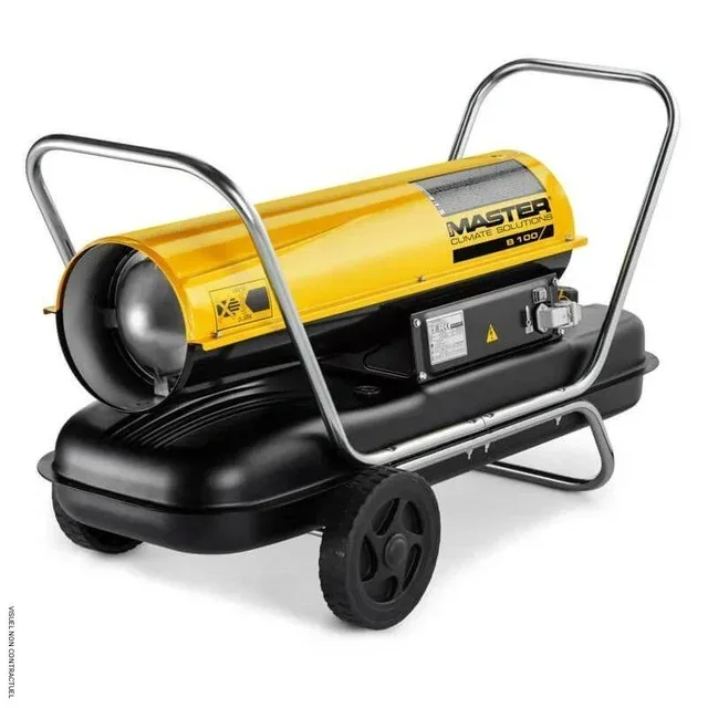 Chauffage fioul mobile MASTER B100 29kW Sovelor - Préchauffage pro