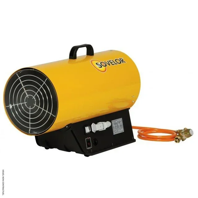 Chauffage gaz mobile Sovelor BLP33 E allumage automatique propane 33kW