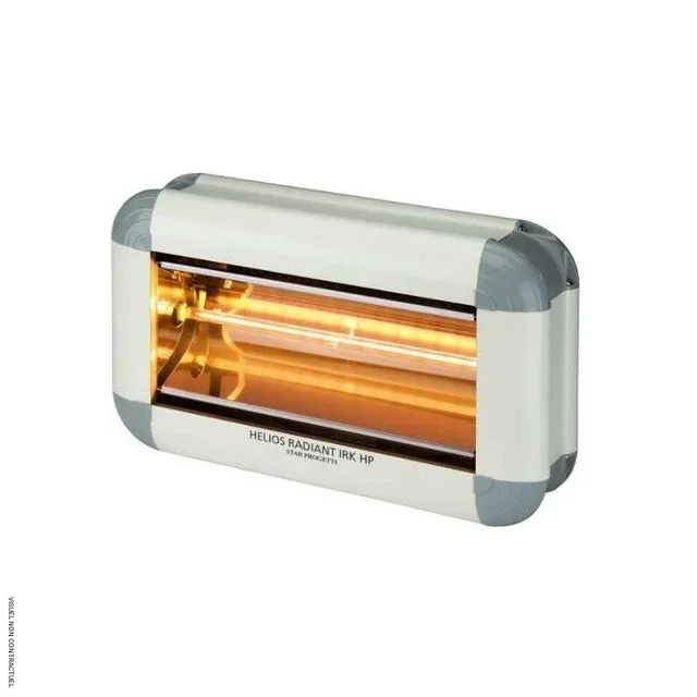 1500W Infrarotheizung Helios IRK High Power Star Progetti Wand Deckenmontage Aluminium