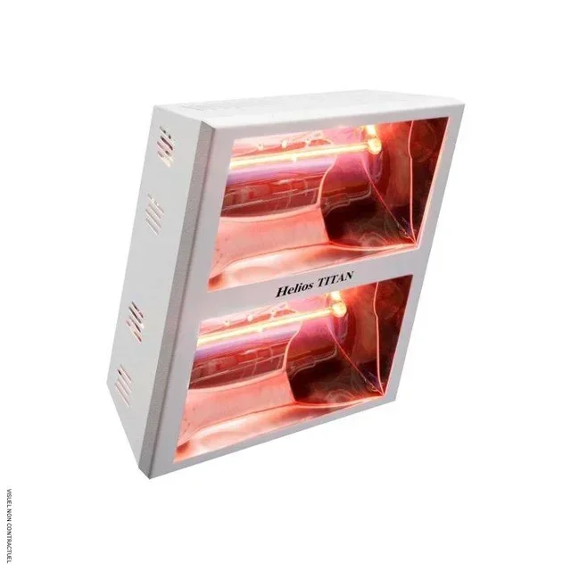 Chauffage infrarouge 3000W HELIOS TITAN V2 blanc - Star Progetti