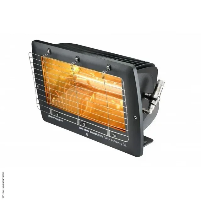 Calentador Infrarrojo ATEX 1500W HELIOS RADIANT SAFE Industry Star Progetti Zona Explosiva IP66