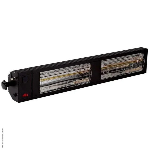 Chauffage infrarouge connecté 3000W noir IHS30B24 FRICO pour terrasse et balcon