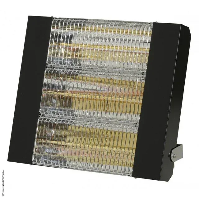 Chauffage infrarouge électrique IRC4500CN 4,5kW Sovelor radiant suspendu intérieur extérieur IPX5