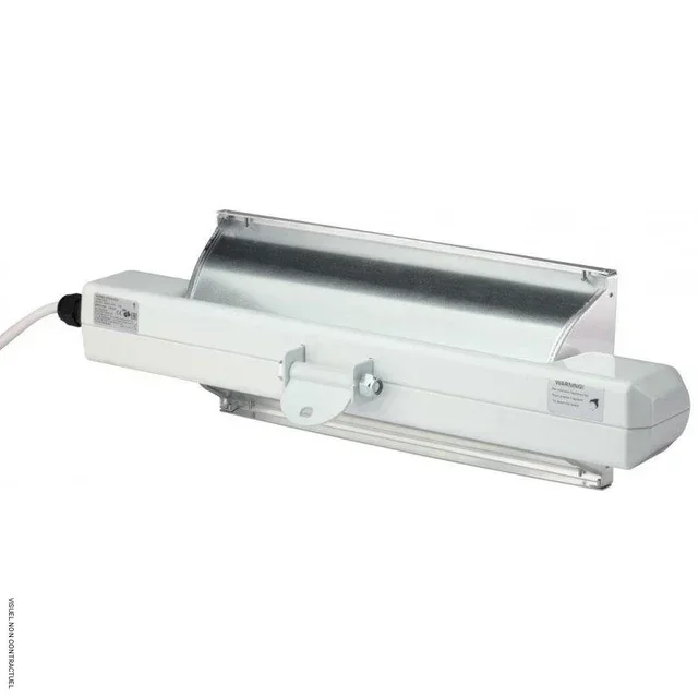VARMA SPOT1301/X5 Elektrischer Infrarot-Heizstrahler 1300W Weiß IPX5 Wasserdicht Wandmontage Terrassenstrahler
