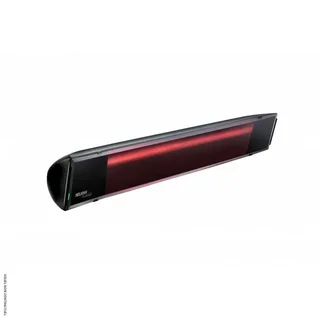 Chauffage infrarouge extérieur HELIOSA Black Evo 2500W télécommande radio IPX5 25m²