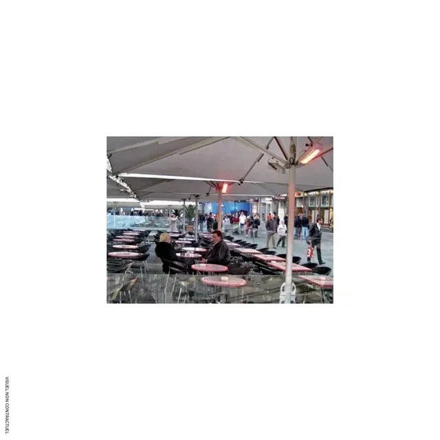 HELIOSA 11 Infrared Patio Heater 1500W Wrought Iron IPX5 Outdoor Terrace Star Progetti