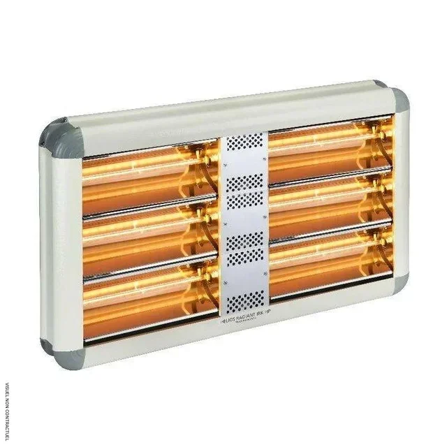 Chauffage infrarouge Helios IRK 9000W industriel Star Progetti mural plafond