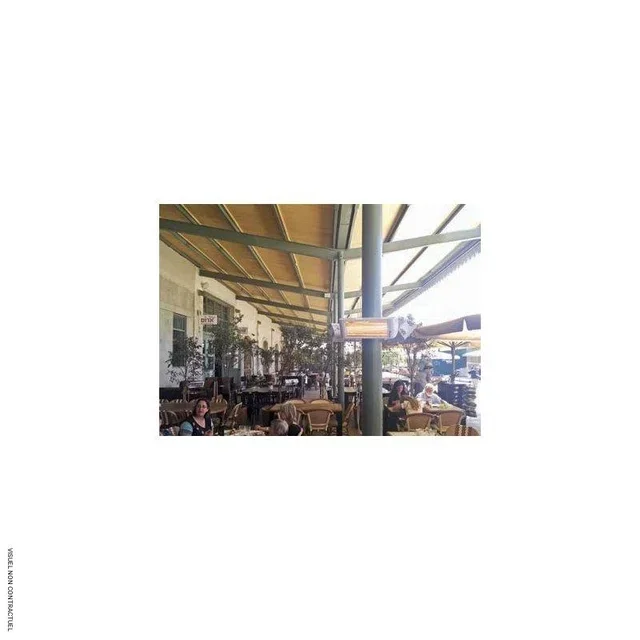 Chauffage infrarouge HELIOSA 44 blanc 2000W - terrasse extérieure Star Progetti