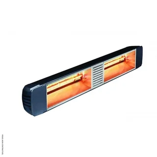 HELIOSA 88 Infrared Heater 3000W Black Outdoor Remote Control