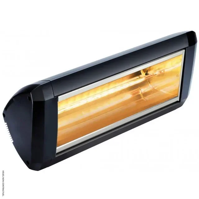 Chauffage infrarouge Heliosa 9 2200W extérieur IPX5 - Amber Light noir