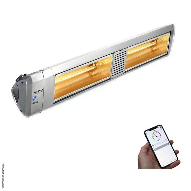 HELIOSA 99.2 Infrared Heater Bluetooth Star Progetti Outdoor Patio Heater