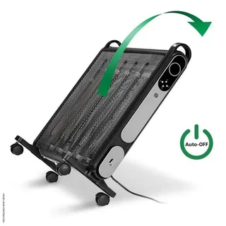 Aquecedor Infravermelho Portátil 2000W TCH 2050 E Trotec - Radiador Elétrico Silencioso com Timer 24h Termostato