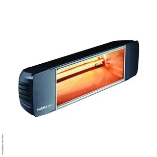 VARMA 306 Mobiler Infrarot-Heizstrahler 2000W IPX5 Schwarz - Star Progetti