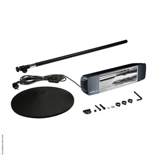 VARMA 306 Mobiler Infrarot-Heizstrahler 2000W IPX5 Schwarz - Star Progetti