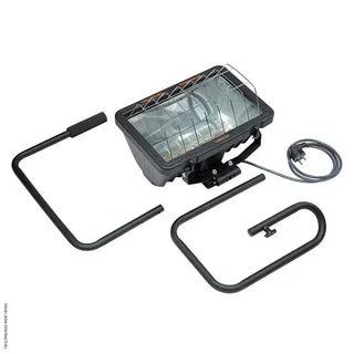 Stufa Infrarossi Portatile VARMA 1300W IP54 Interno Esterno Riscaldamento Elettrico