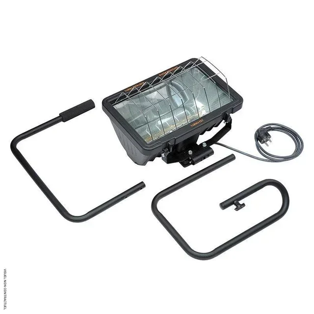 Stufa Infrarossi Portatile VARMA 1300W IP54 Interno Esterno Riscaldamento Elettrico
