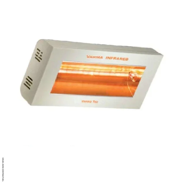 Chauffage infrarouge mural VARMA 400-20X5B 2000W IPX5 Star Progetti